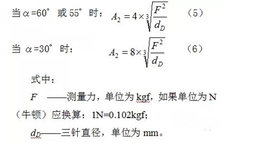 圖5圖6 測量力修正值